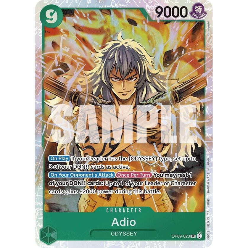 Image for Adio (OP09-023) (OP09) - One Piece Card Game