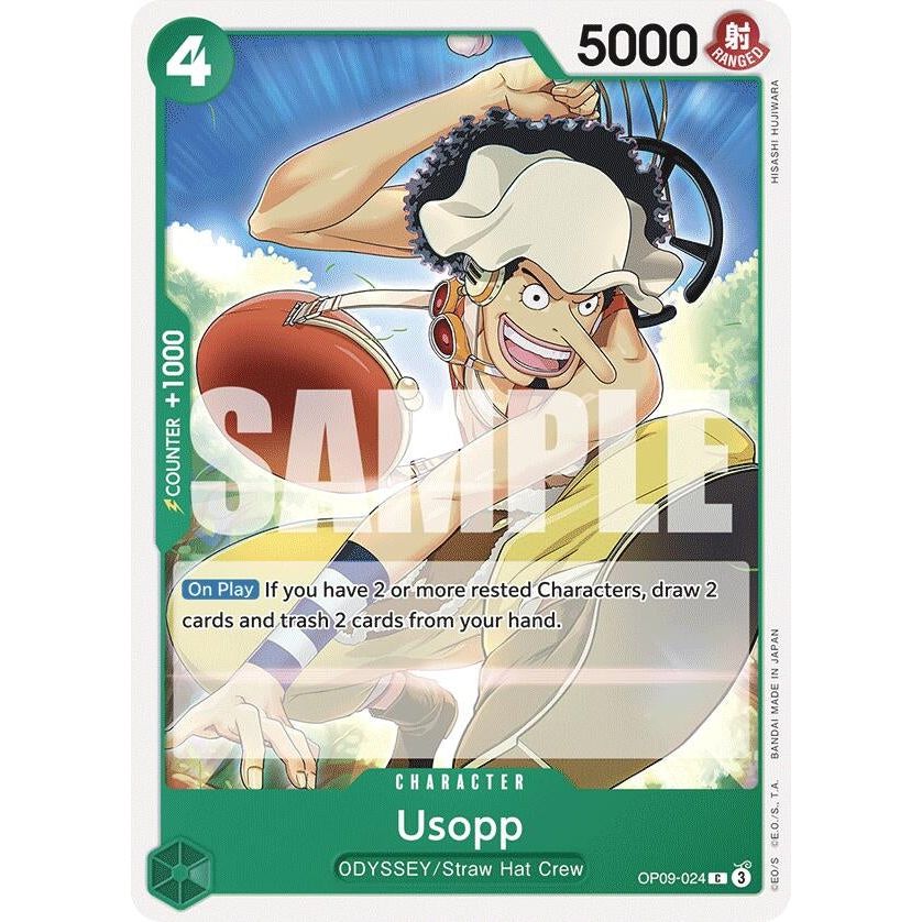 Image for Usopp (024) (OP09-024) (OP09) - One Piece Card Game