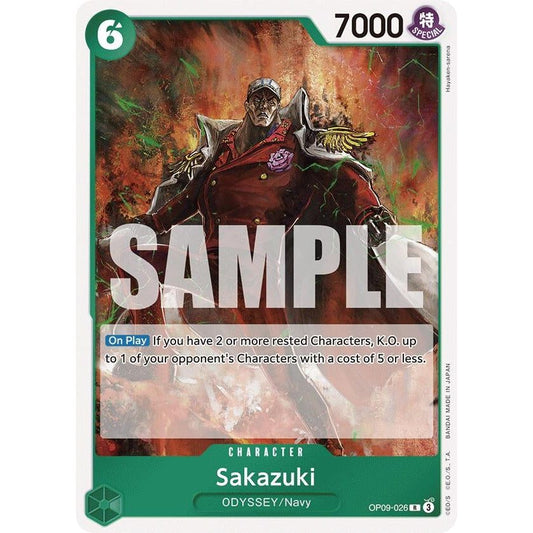 Image for Sakazuki (OP09-026) (OP09) - One Piece Card Game