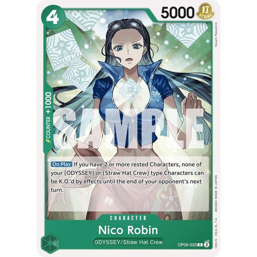 Image for Nico Robin (033) (OP09-033) (OP09) - One Piece Card Game