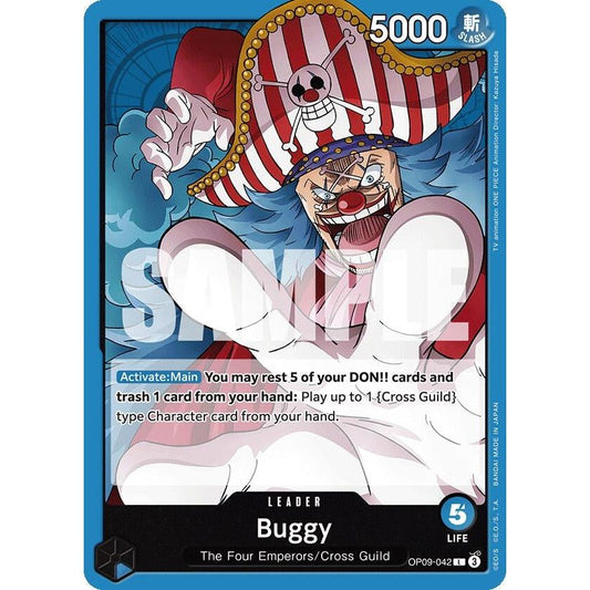 Image for Buggy (042) (OP09-042) (OP09) - One Piece Card Game