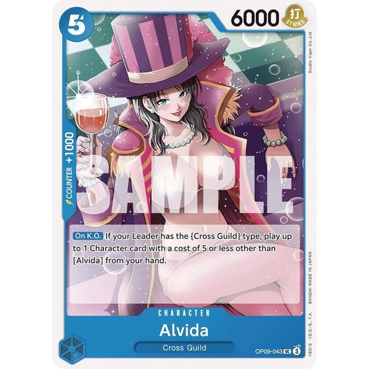 Image for Alvida (OP09-043) (OP09) - One Piece Card Game