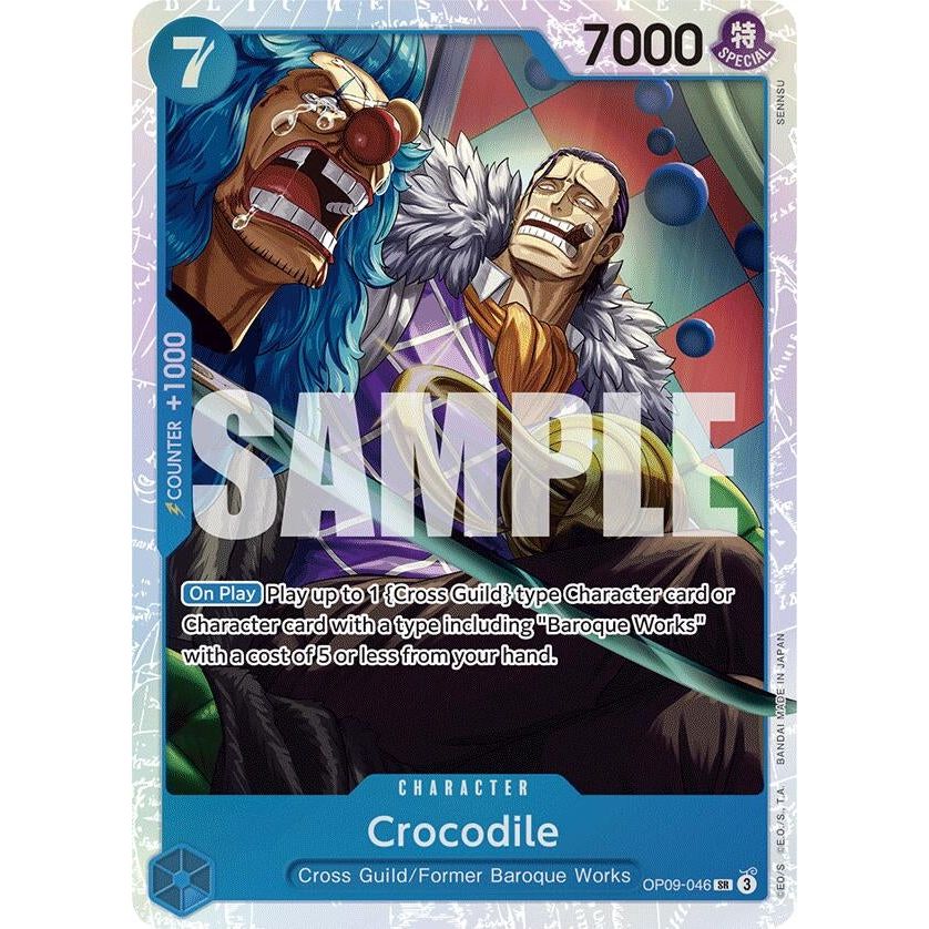 Image for Crocodile (046) (OP09-046) (OP09) - One Piece Card Game