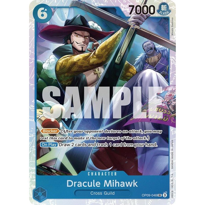 Image for Dracule Mihawk (OP09-048) (OP09) - One Piece Card Game