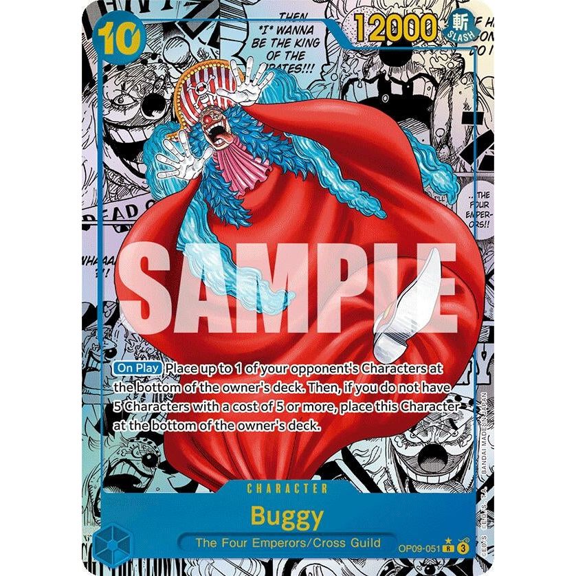 Image for Buggy (051) (Manga) (OP09-051) (OP09) - One Piece Card Game