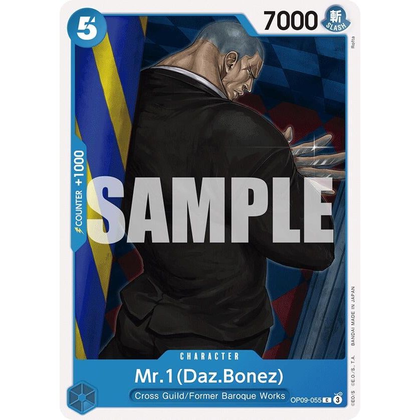 Image for Mr.1(Daz.Bonez) (OP09-055) (OP09) - One Piece Card Game
