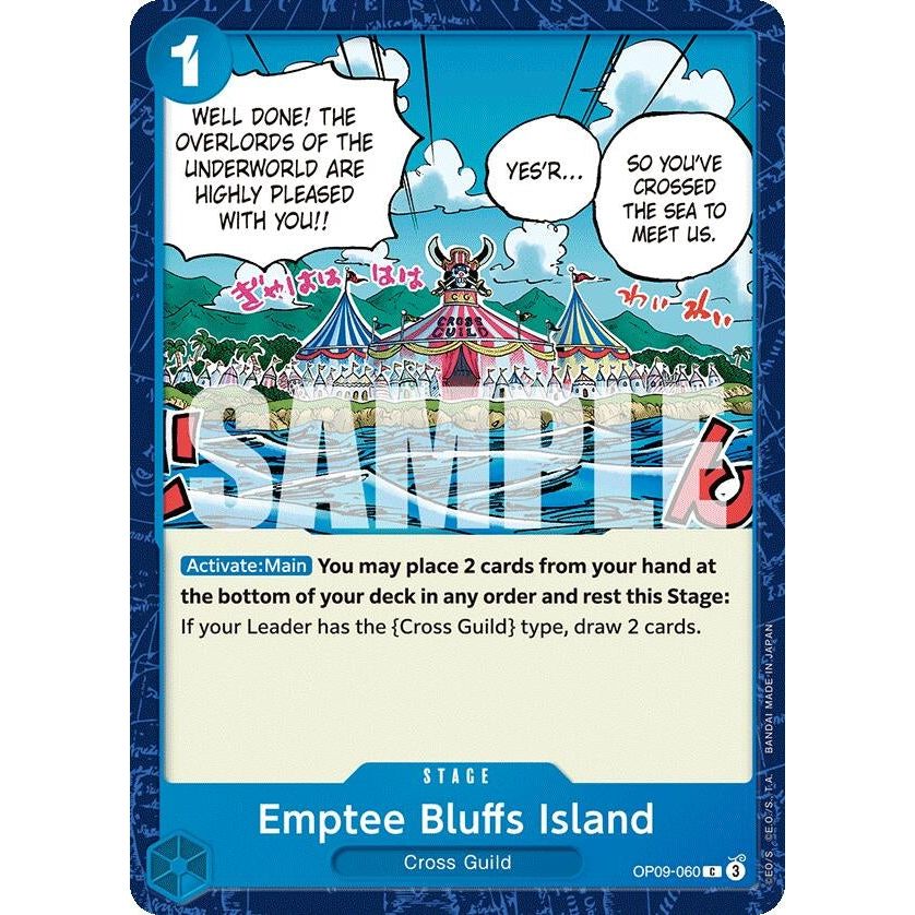 Image for Emptee Bluffs Island (OP09-060) (OP09) - One Piece Card Game