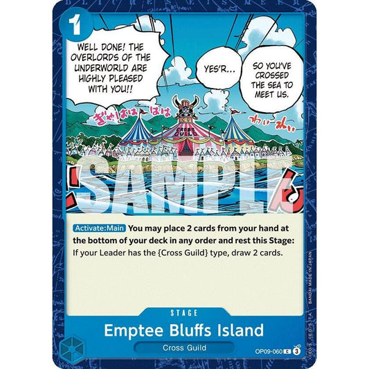 Image for Emptee Bluffs Island (OP09-060) (OP09) - One Piece Card Game