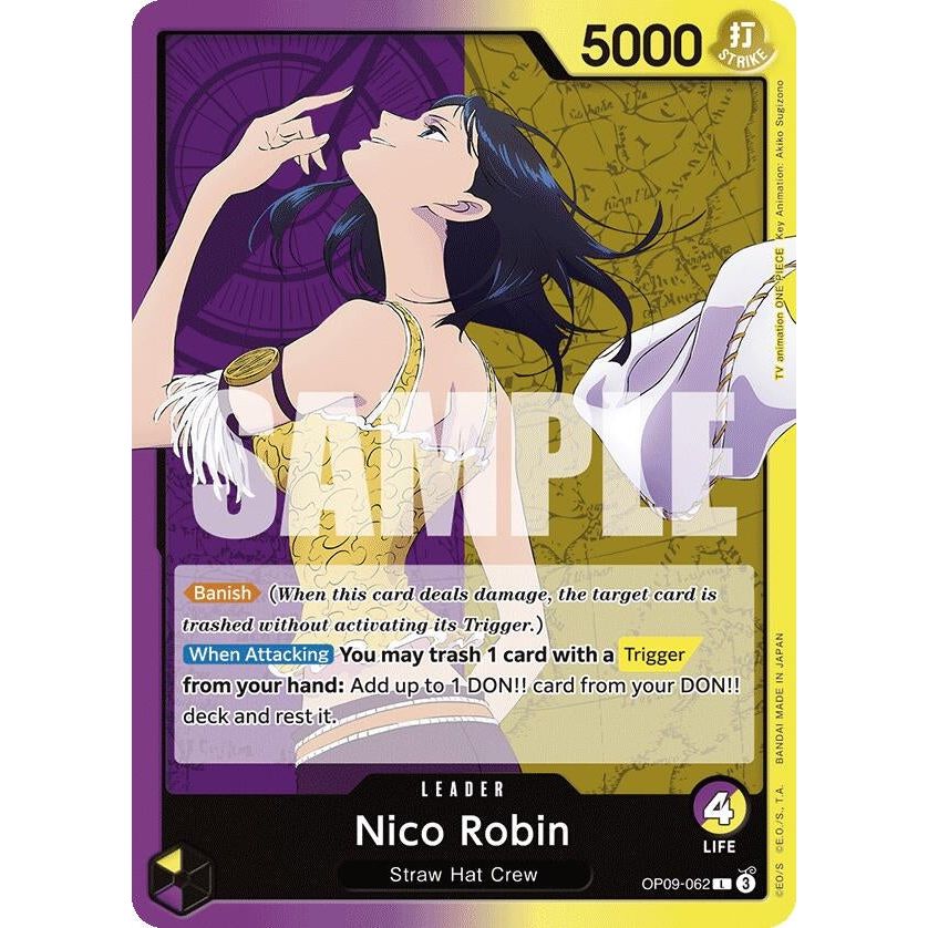 Image for Nico Robin (062) (OP09-062) (OP09) - One Piece Card Game