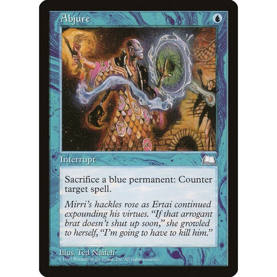 Image for Abjure (WTH) - Magic: The Gathering