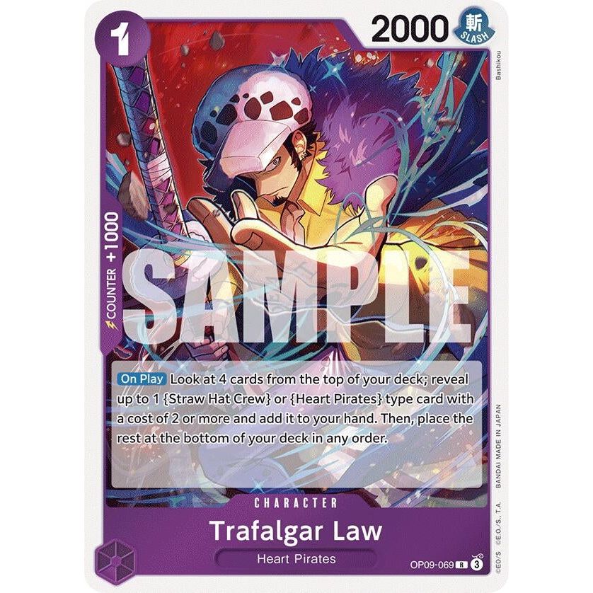 Image for Trafalgar Law (069) (OP09-069) (OP09) - One Piece Card Game