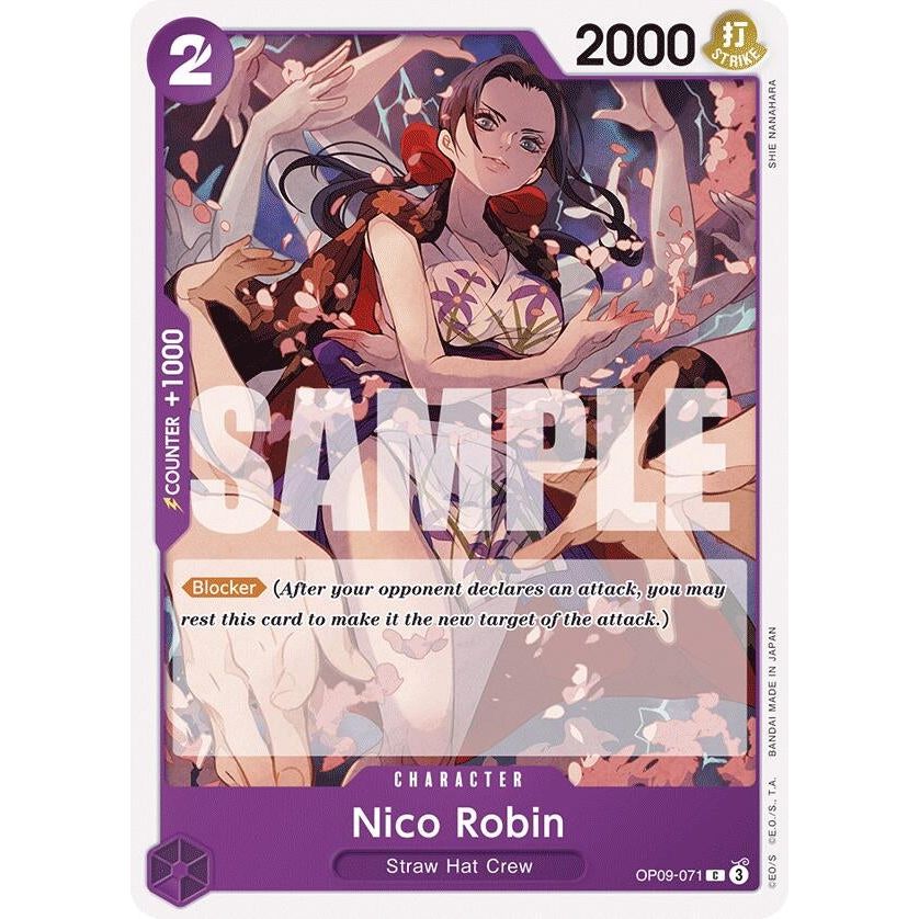 Image for Nico Robin (071) (OP09-071) (OP09) - One Piece Card Game