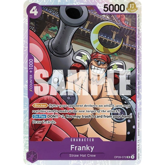 Image for Franky (OP09-072) (OP09) - One Piece Card Game