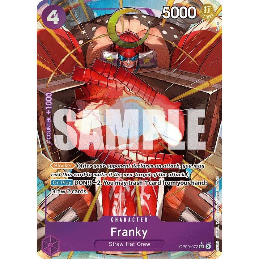 Image for Franky (Parallel) (OP09-072) (OP09) - One Piece Card Game