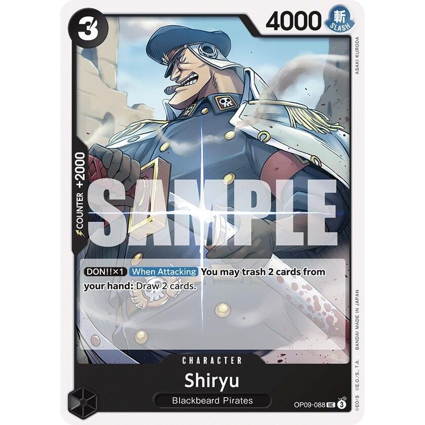 Image for Shiryu (OP09-088) (OP09) - One Piece Card Game