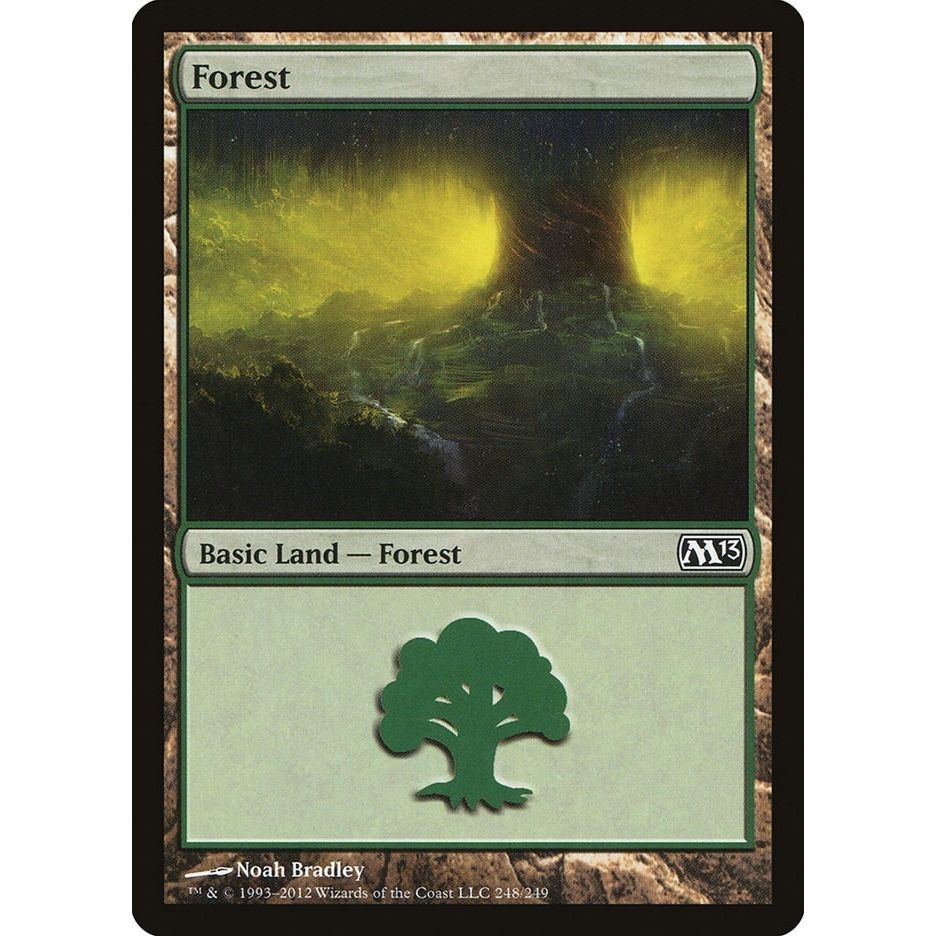 Image for Forest (248) (248) (M13) - Magic: The Gathering