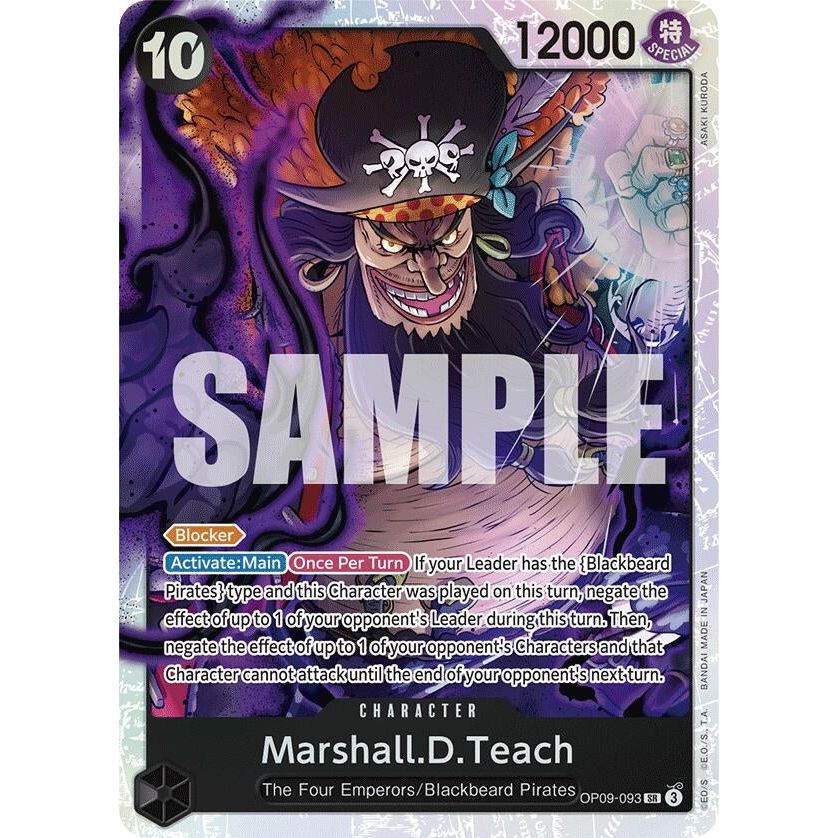 Image for Marshall.D.Teach (093) (OP09-093) (OP09) - One Piece Card Game