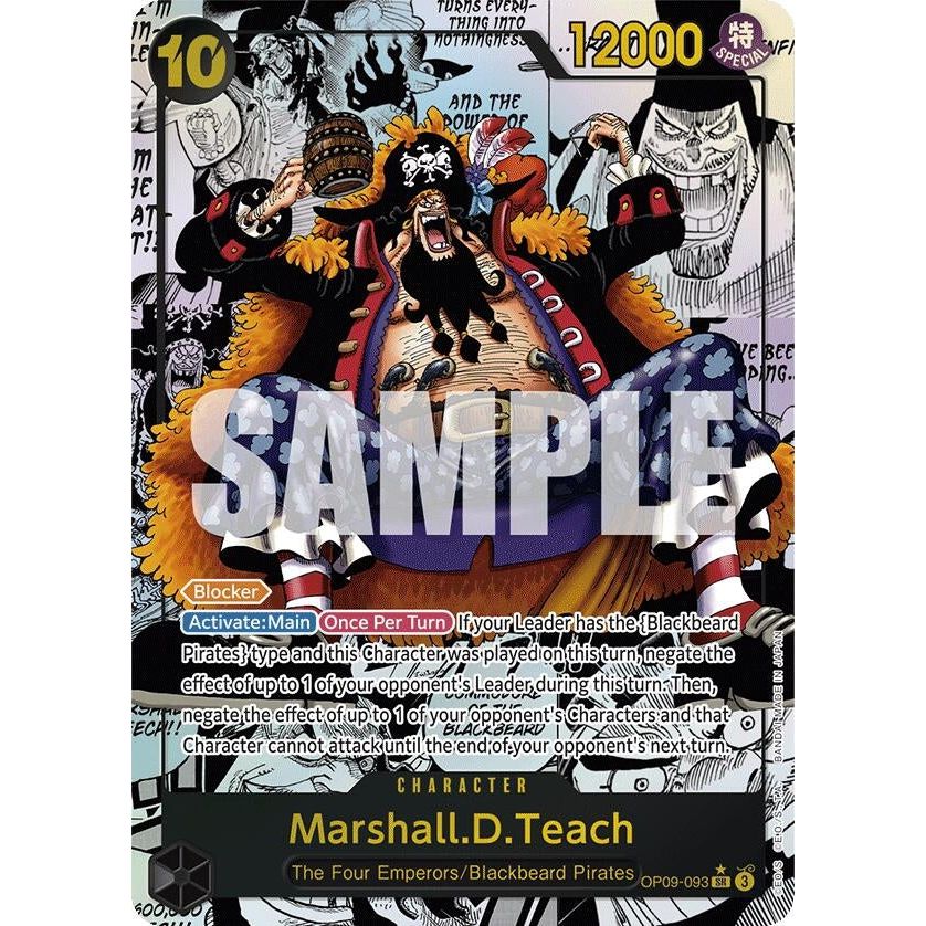 Image for Marshall.D.Teach (093) (Manga) (OP09-093) (OP09) - One Piece Card Game