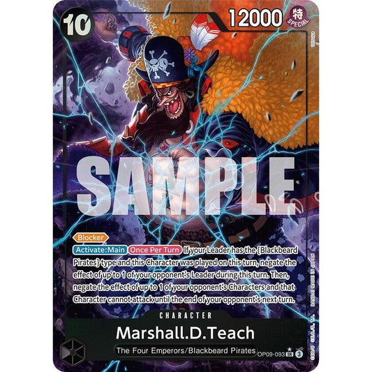 Image for Marshall.D.Teach (093) (Alternate Art) (OP09-093) (OP09) - One Piece Card Game