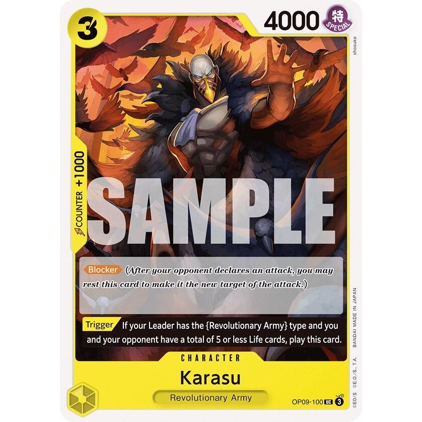 Image for Karasu (OP09-100) (OP09) - One Piece Card Game