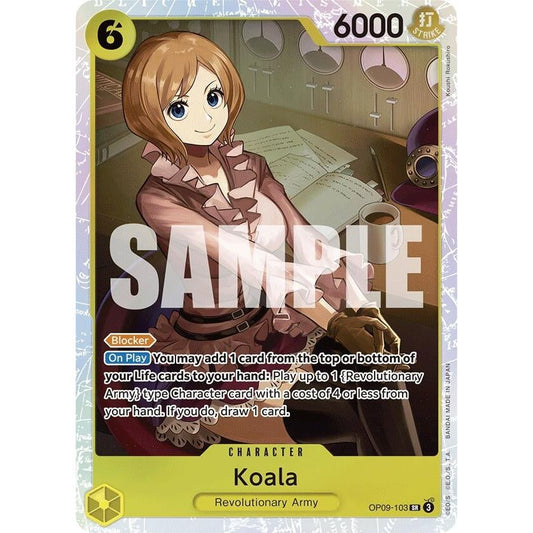 Image for Koala (OP09-103) (OP09) - One Piece Card Game