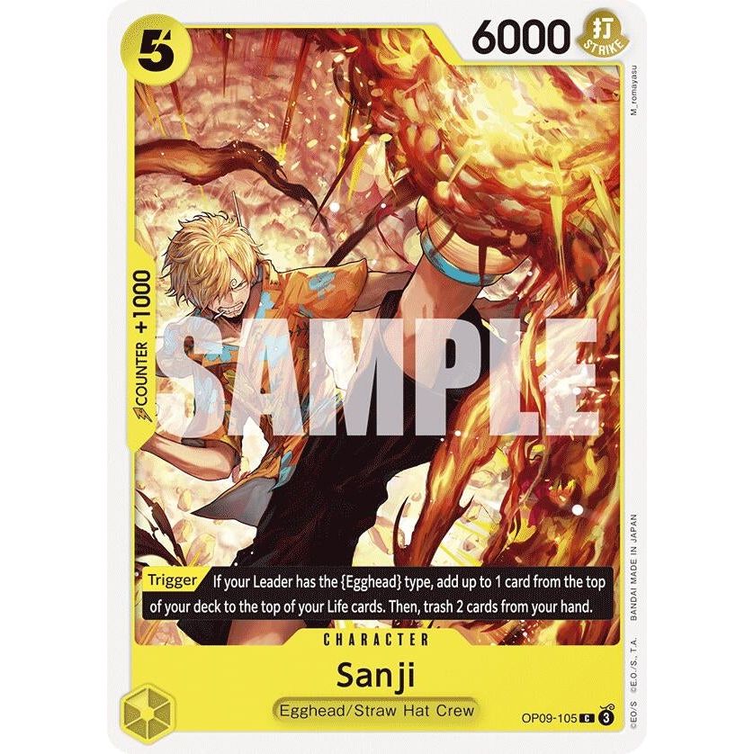 Image for Sanji (105) (OP09-105) (OP09) - One Piece Card Game