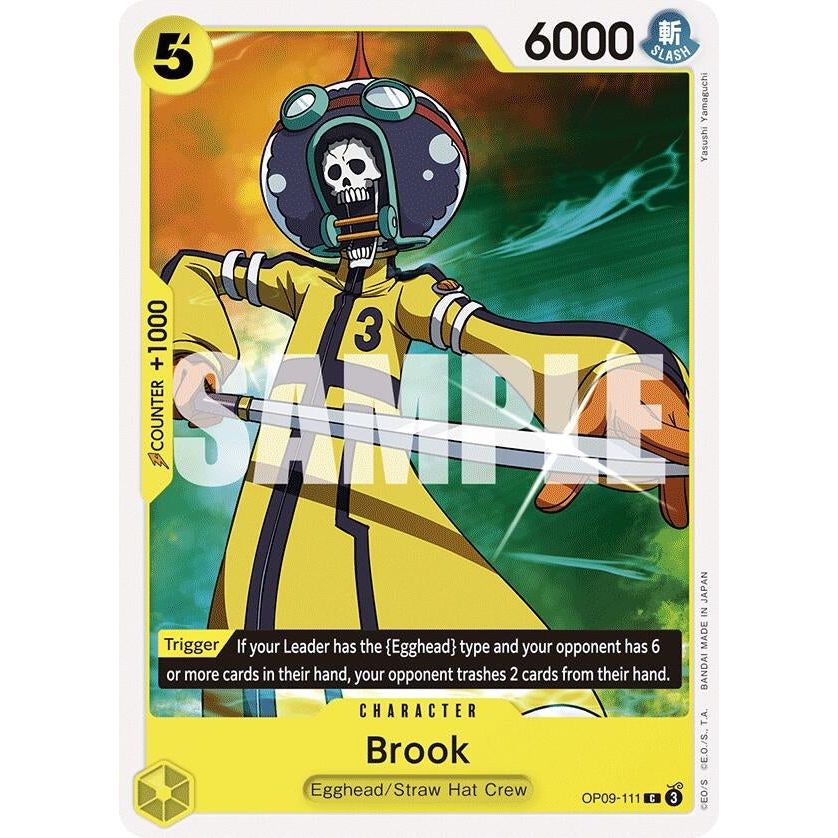 Image for Brook (111) (OP09-111) (OP09) - One Piece Card Game