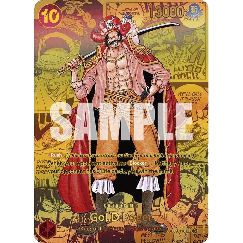 Image for Gol.D.Roger (Manga) (OP09-118) (OP09) - One Piece Card Game