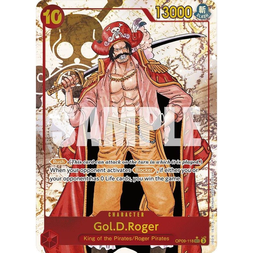 Image for Gol.D.Roger (Alternate Art) (OP09-118) (OP09) - One Piece Card Game