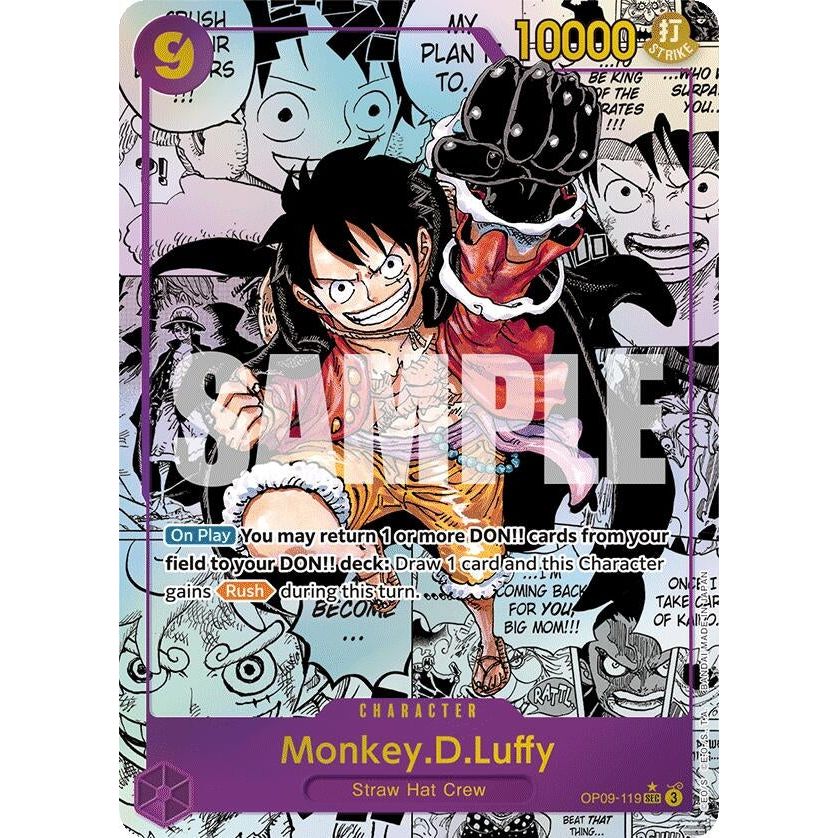 Image for Monkey.D.Luffy (119) (Manga) (OP09-119) (OP09) - One Piece Card Game