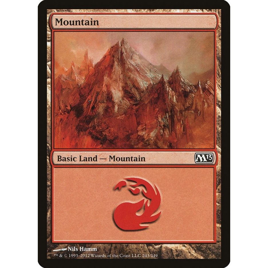 Image for Mountain (243) (243) (M13) - Magic: The Gathering