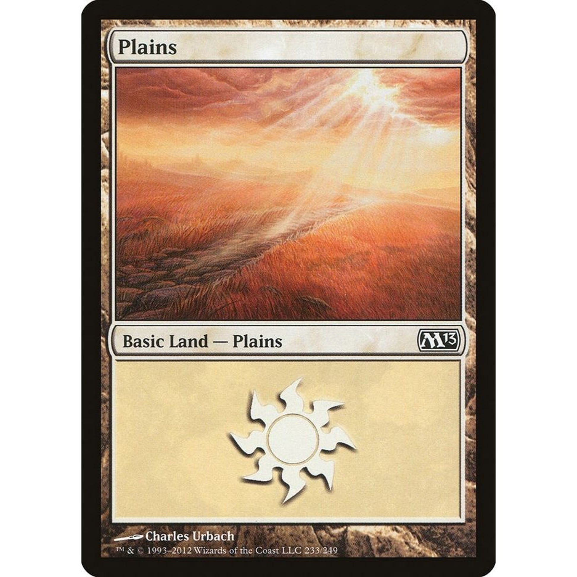 Image for Plains (233) (233) (M13) - Magic: The Gathering