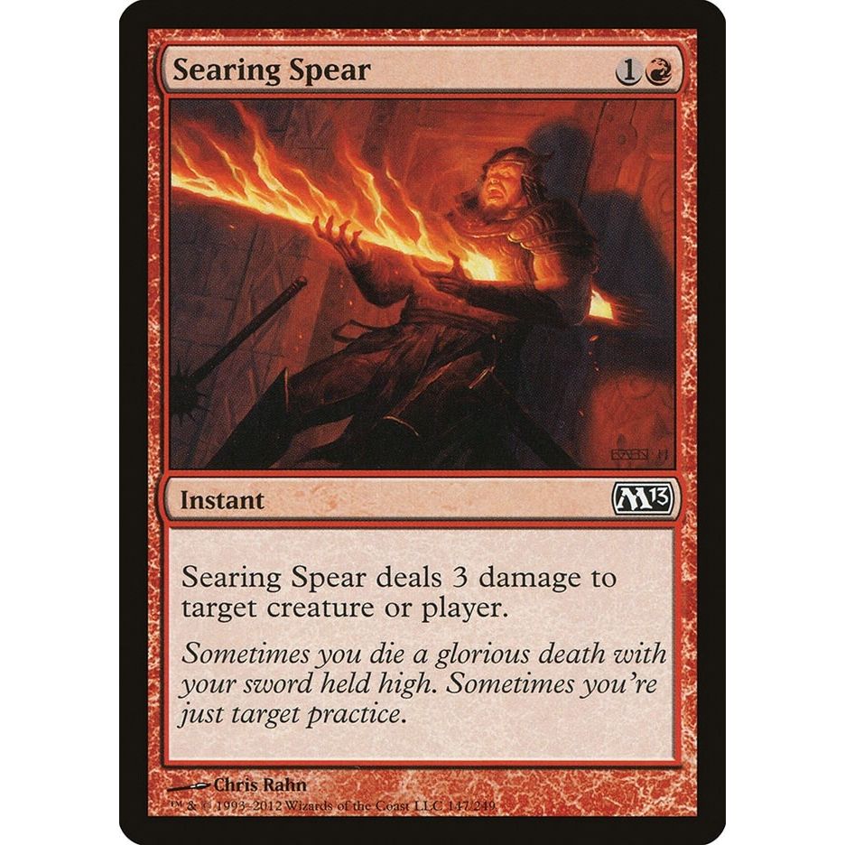 Image for Searing Spear (147) (M13) - Magic: The Gathering