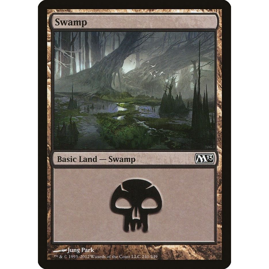 Image for Swamp (241) (241) (M13) - Magic: The Gathering
