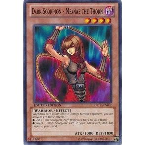 Image for Dark Scorpion - Meanae the Thorn (GLD5-EN012) (GLD5) - YuGiOh
