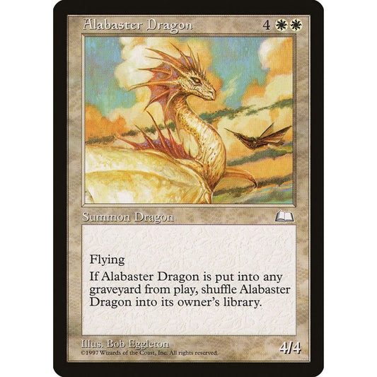 Image for Alabaster Dragon (WTH) - Magic: The Gathering