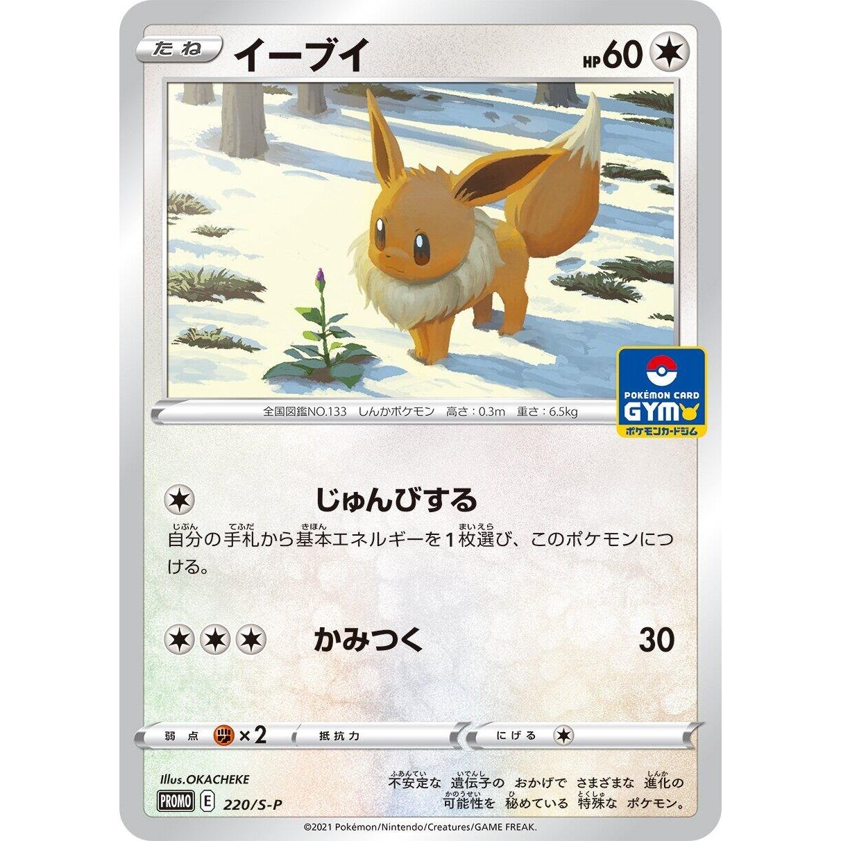 Image for Eevee - 220/S-P (220/S-P) (S-P) - Pokemon Japan