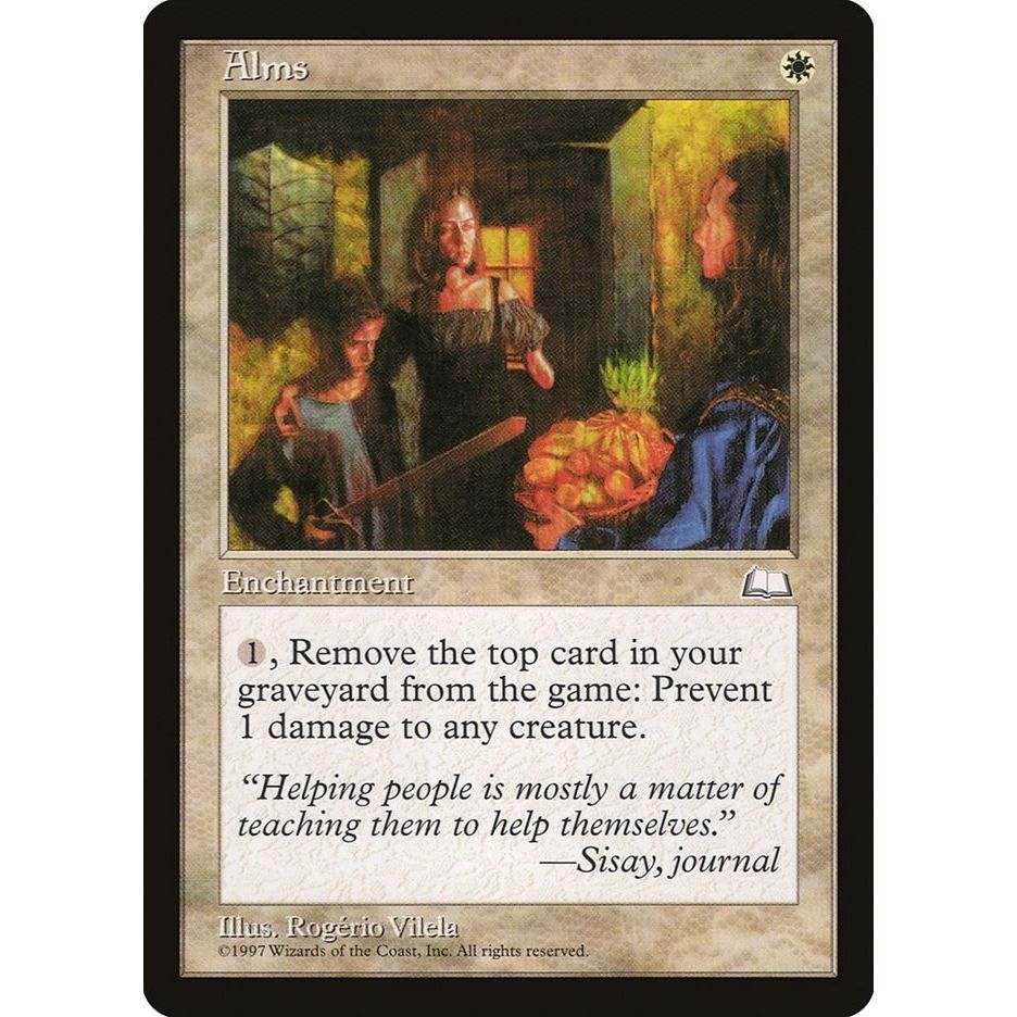 Image for Alms (WTH) - Magic: The Gathering