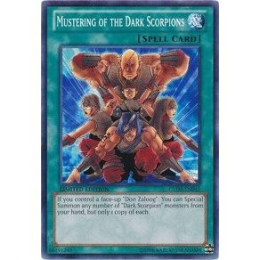 Image for Mustering of the Dark Scorpions (GLD5-EN042) (GLD5) - YuGiOh
