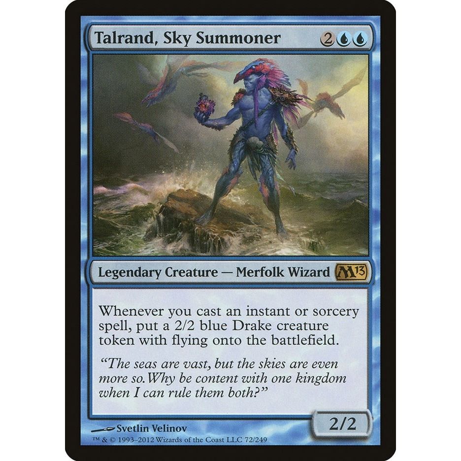 Image for Talrand, Sky Summoner (72) (M13) - Magic: The Gathering