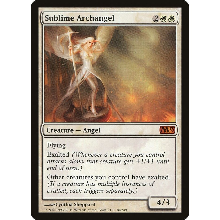 Image for Sublime Archangel (36) (M13) - Magic: The Gathering