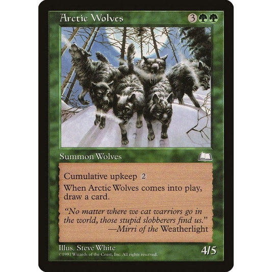 Image for Arctic Wolves (WTH) - Magic: The Gathering