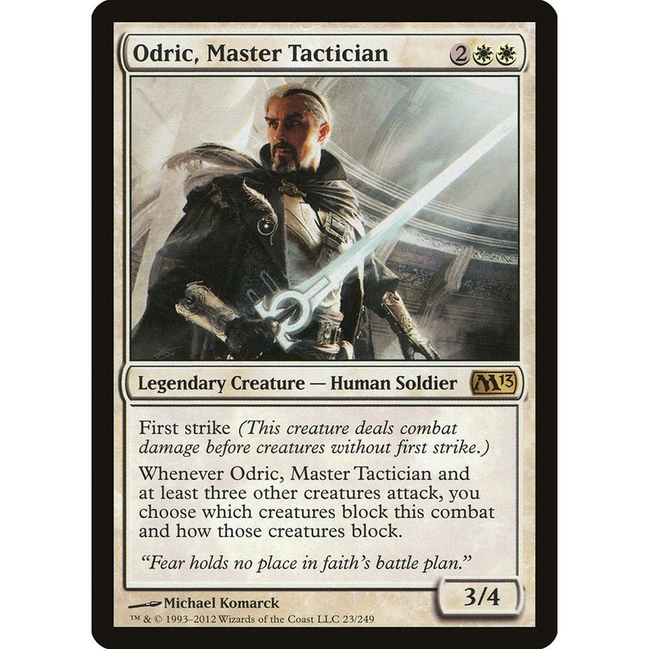 Image for Odric, Master Tactician (23) (M13) - Magic: The Gathering
