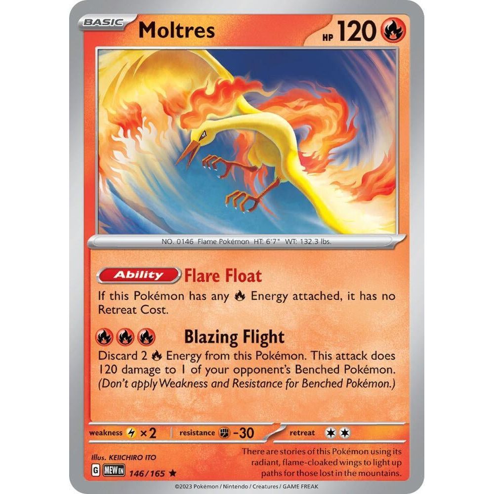 Image for Moltres (146/165) (PR) - Pokemon