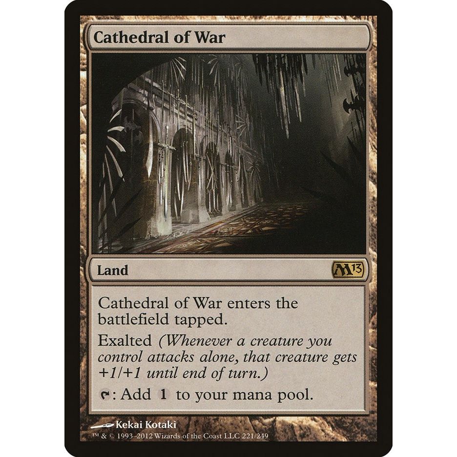 Image for Cathedral of War (221) (M13) - Magic: The Gathering