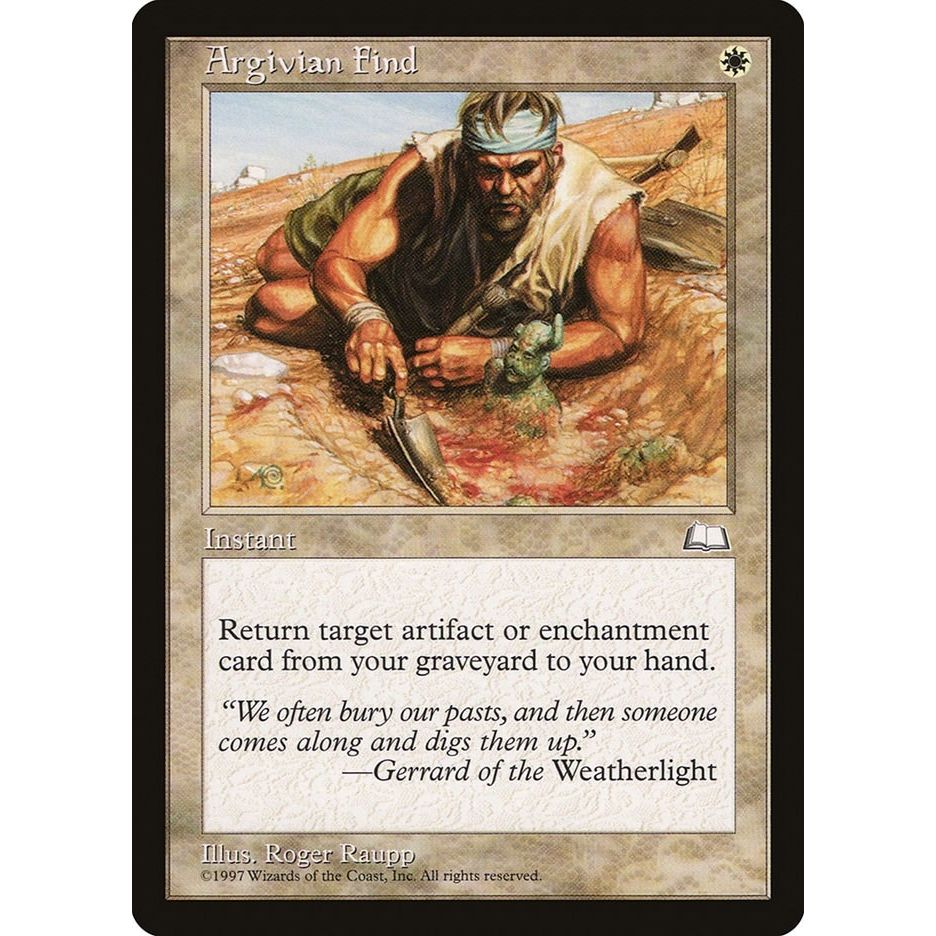 Image for Argivian Find (WTH) - Magic: The Gathering