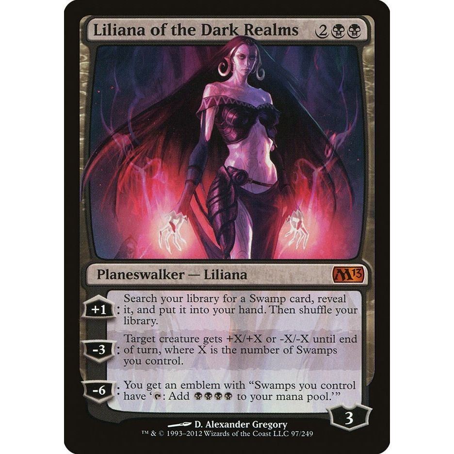 Image for Liliana of the Dark Realms (97) (M13) - Magic: The Gathering
