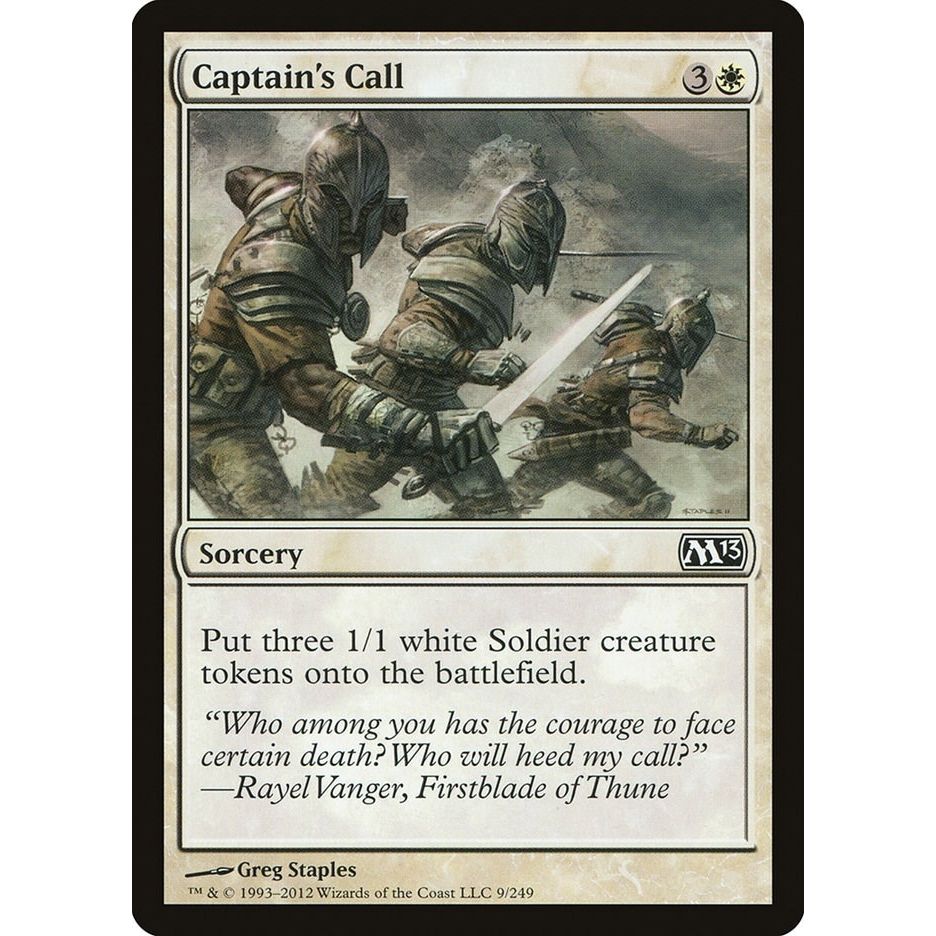 Image for Captain's Call (9) (M13) - Magic: The Gathering