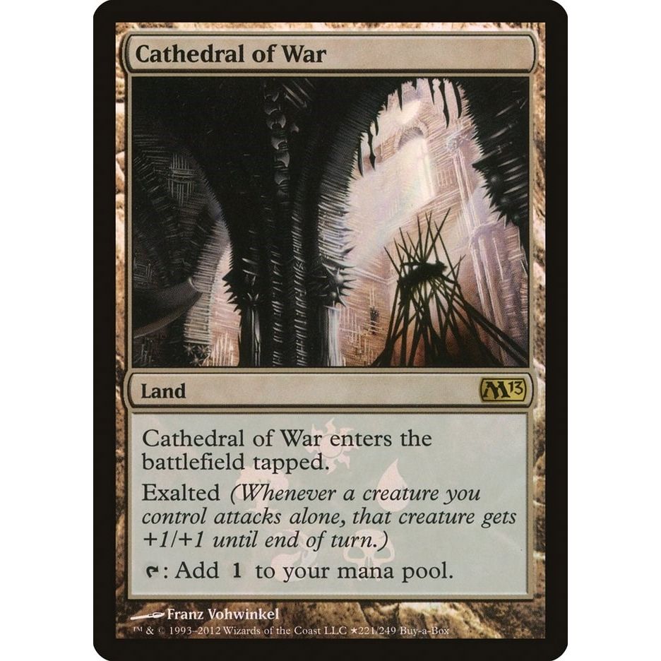 Image for Cathedral of War (221) (BABP) - Magic: The Gathering