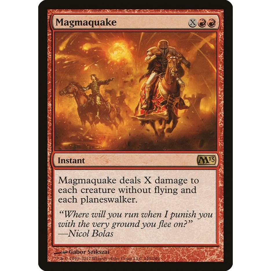 Image for Magmaquake (140) (M13) - Magic: The Gathering